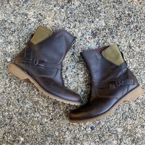 Teva DeLa Vina Waterproof Leather Ankle Boots Fall Winter 6.5